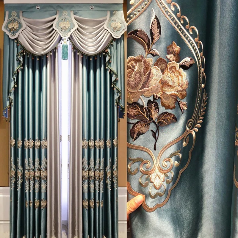 

Новые Современные Простые шторы в Северном европейском стиле для гостиной, столовой, спальни, шторы с вышивкой