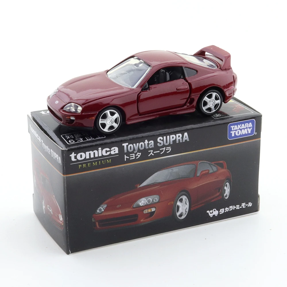

Takara Tomy Mall оригинальная томика премиум-класса для Toyota SUPRA модель в комплекте 1:62 автомобиль популярный детский стиль тонкий родстер форма