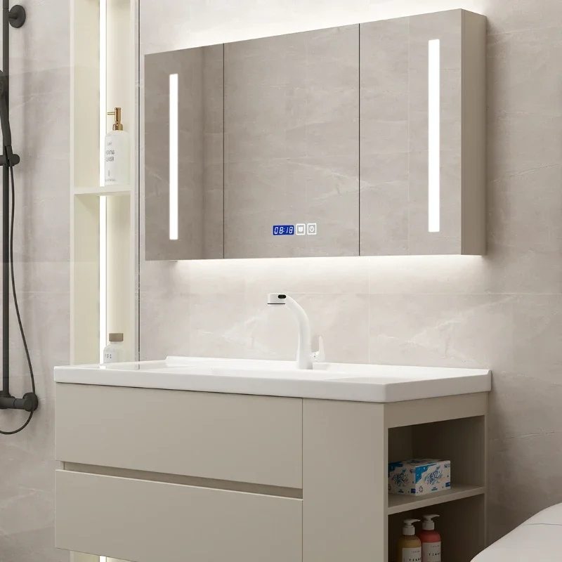 у umywalki toaleta szafki łazienkowe przechowywanie szafa szuflada ścienna białe ekspozycja Meuble meble toaletowe YX50BC