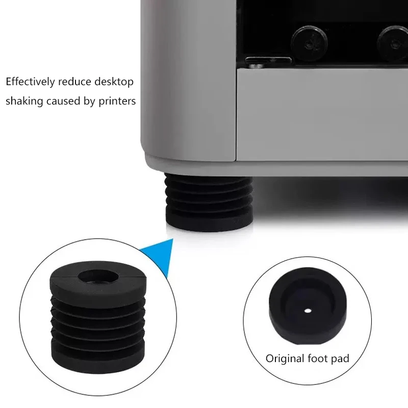 4 шт. антивибрационные ножки для 3D-принтера Bambu Lab P1P/P1S X1/X1C