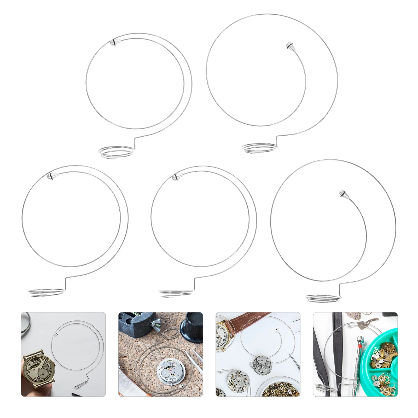 

Magnifying Glass Traveler Wire Small Magnifier Holder Loupe Fixing Circle Adjustable Watch Repair Supplies Hands Free