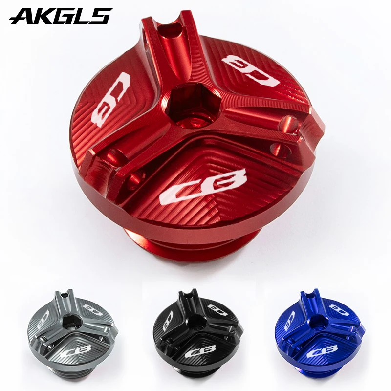 Фото Для Honda CB650R CB400 CB500X CB500F CB300R CB190R CB650F CB1000R CB1100 масляная крышка двигателя болт топливный наполнитель крышка Защитные детали №2