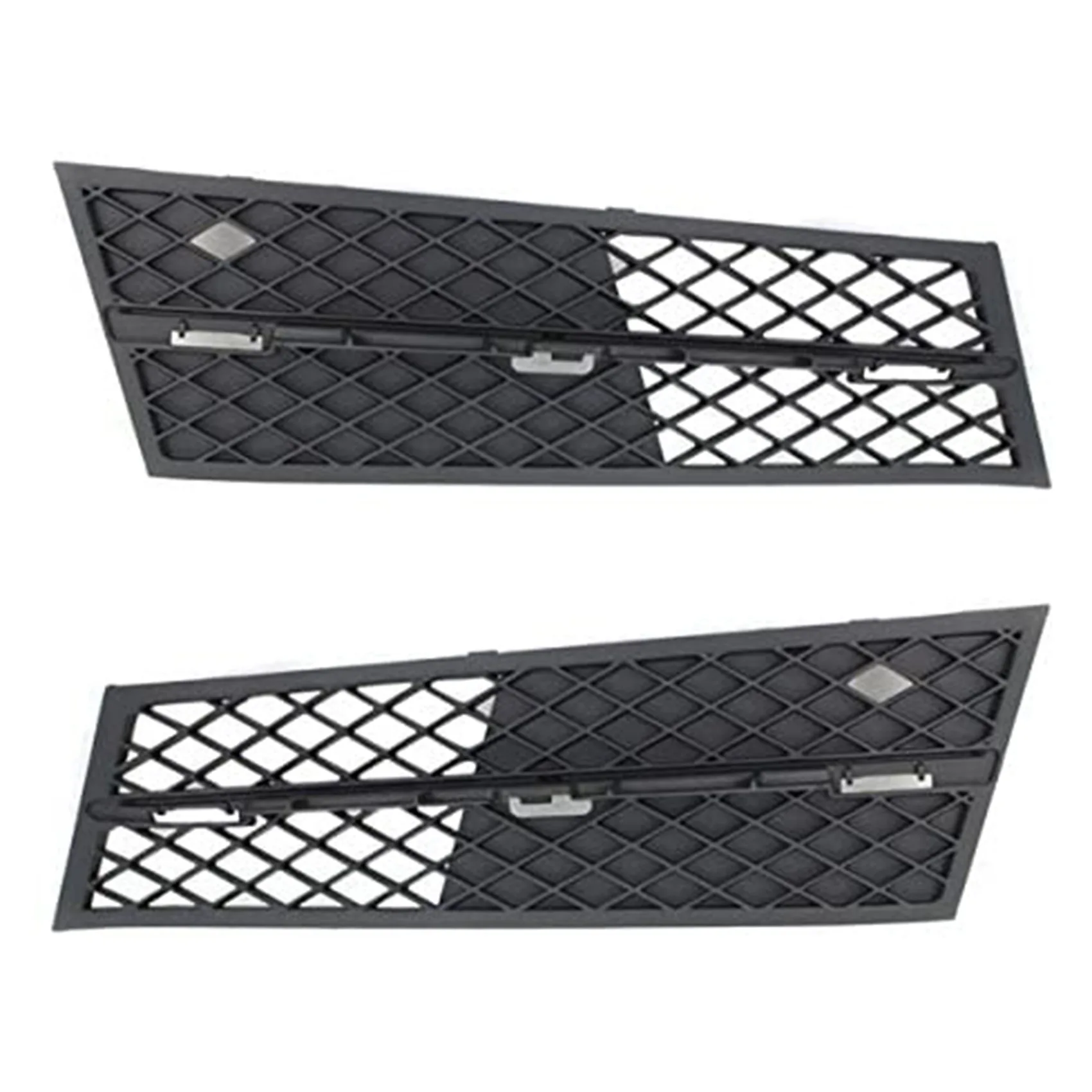 Pair Front Lower Bumper Cover Air Inlet Grille 51117200699 51117200700 for -BMW F10 F11 528I 535I 2009-2013