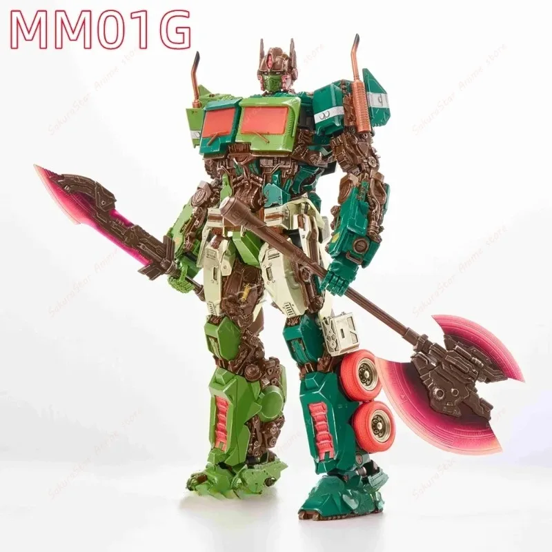 Фото В наличии: Фигурка-меха SakuraStar Store Transformation MM01G 2.0 Ver Green Limited Edition Alloy Skeleton OP Prime Magnificent №4