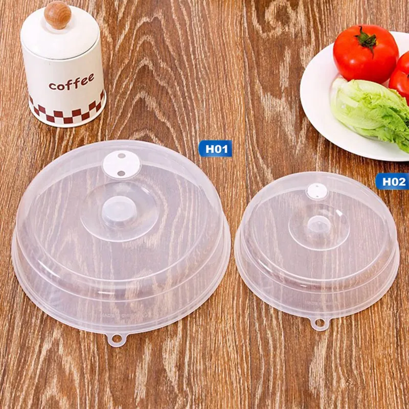 

Anti Splatter Heating Sealing Cover Lid With Steam Vents Fresh-keeping Plate Bowl Stackable Microwave