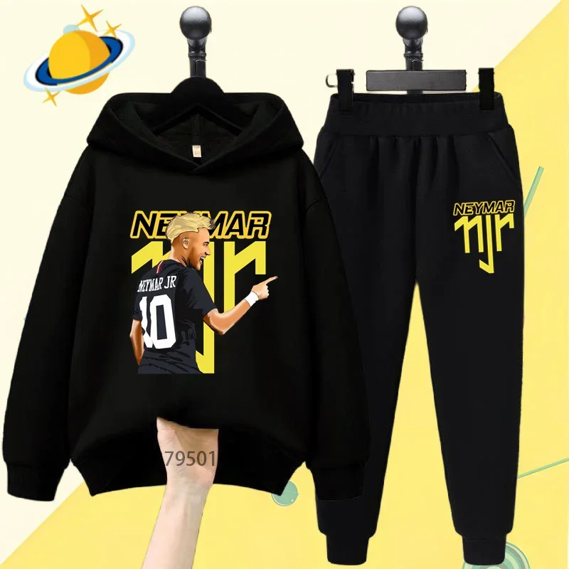 Детский Комплект Свитшотов С Капюшоном Nerma Мультяшным Принтом И Длинными