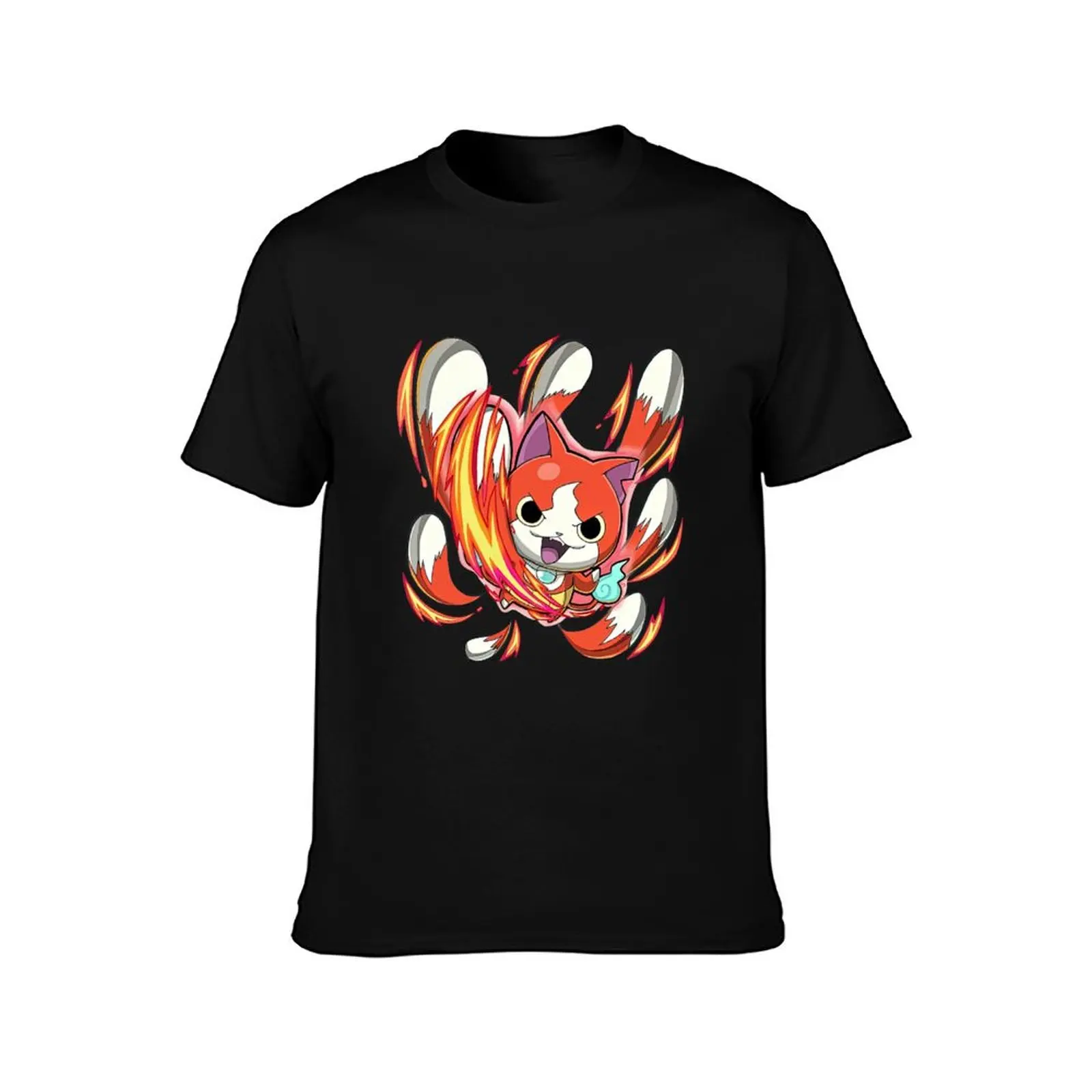 Фото Симпатичная футболка Yokai Watch, спортивный топ с короткими рукавами, спортивный крой №2