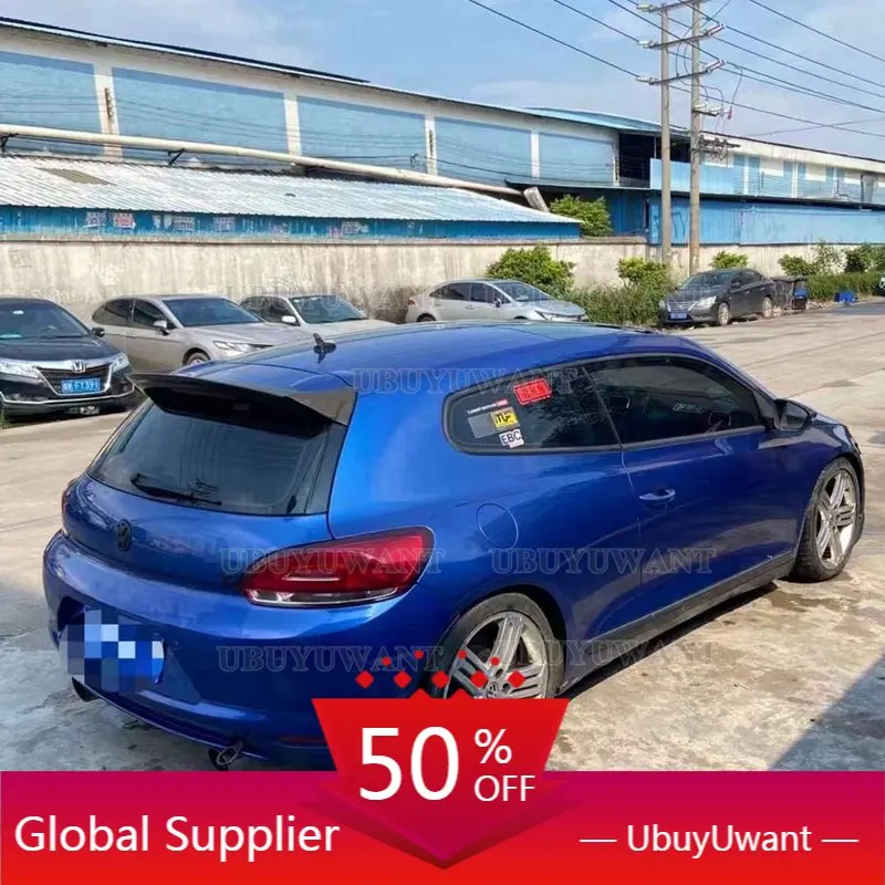 

Высококачественный спойлер из углеродного волокна/ФАП для Volkswagen VW Scirocco Standard Coupe 2009 - 2019 спойлер на задний багажник, крыло