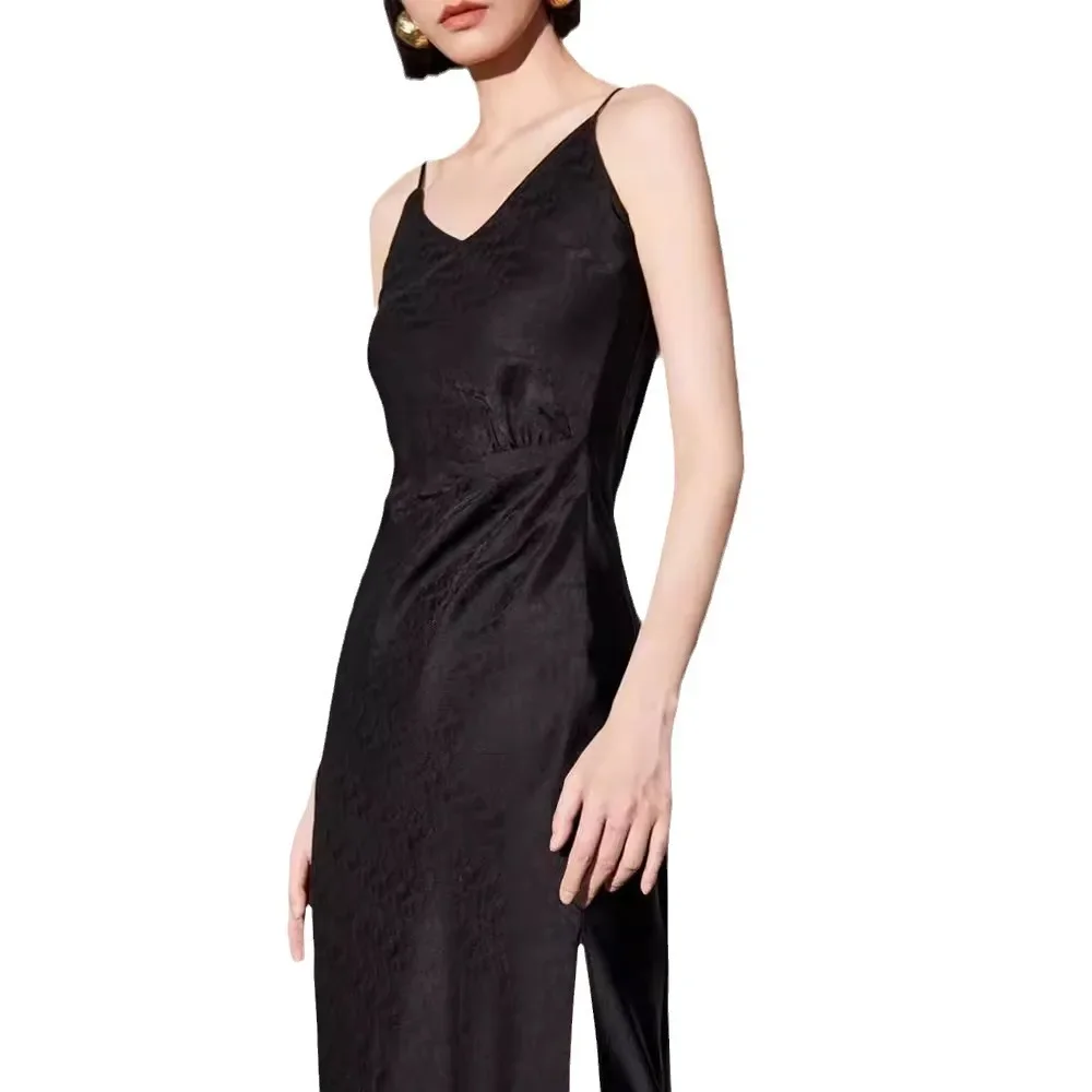 Новинка лета 2024 облегающее платье Innervest женское модное во французском стиле из