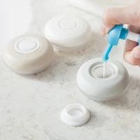 new mini travel refillable sub bottle silicone portable leak proof shower gel small sub bottle airless pump cosmetic container