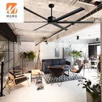 large 84 inch ceiling fan with remote control 6 aluminum blades dc motor 5 speed