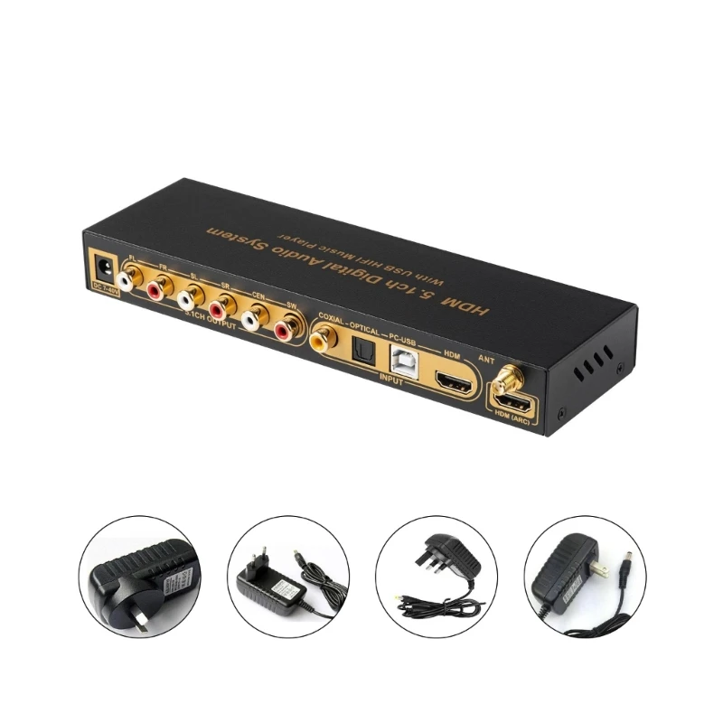 

Высокое качество звука с декодерами UD851B 5.1 Память USB-плеера