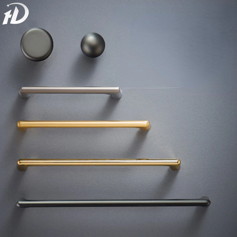 

Silver/Black/Glod Pulls Cupboard Pearl Gray Brass Cabinet Door Handles Zinc Alloy Drawer Knobs Kitchen Furniture Hardwar