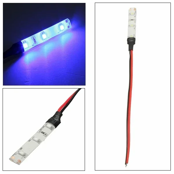 

Водонепроницаемая светодиодная лента, гибкая лампа 12 В, 3 светодиода 3528 SMD IP65 для авто, мотоцикла, Стайлинг, универсальное украшение автомобиля, красочное
