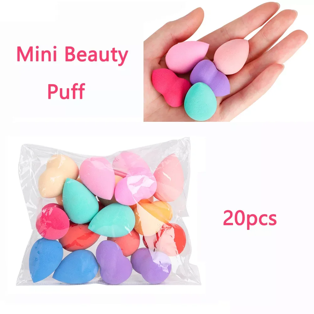 Mini Beauty Egg Makeup Blender Cosmetic Puff Makeup Sponge Cushion Foundation Powder Sponge Beauty Tool Make Up Accessories