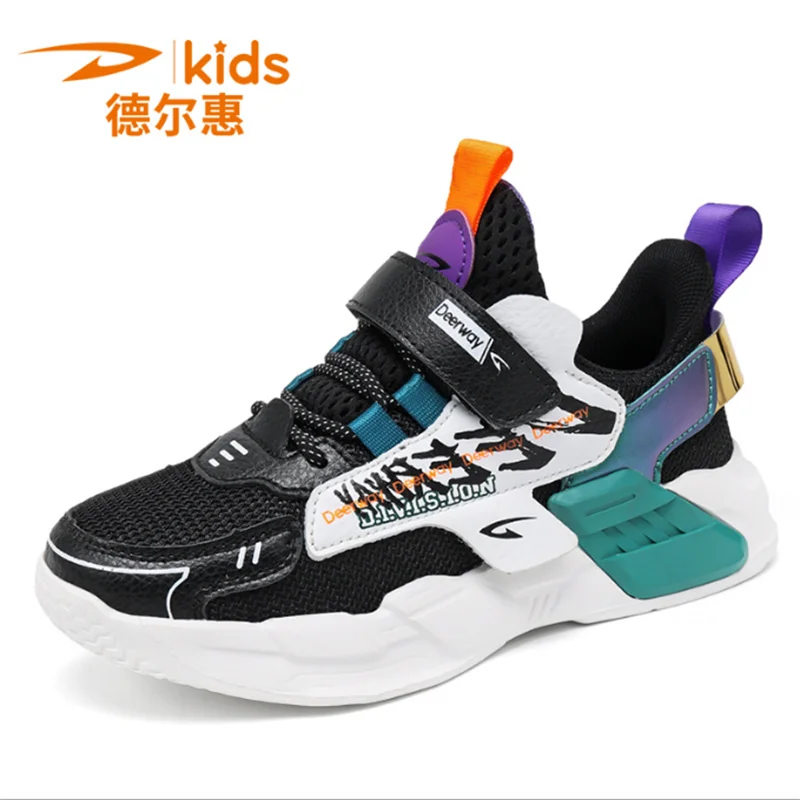 

2022 Brands New Mesh Kids Running Shoes Lightweight Children Shoes Casual Breathable Boys Shoes Non-slip Girls Sneakers Zapatil