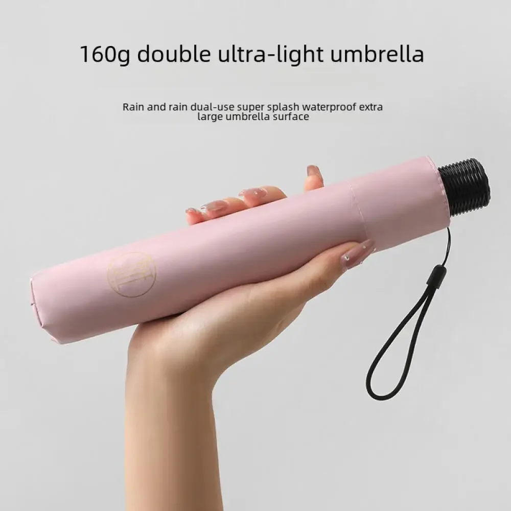 Легкий зонт 108 см от солнца виниловый Подарочная коробка двухфункциональный Зонт