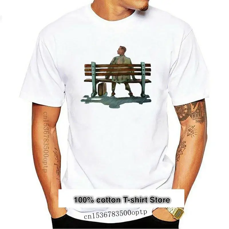 

Camiseta Forrest gump para hombre y mujer, camiseta
