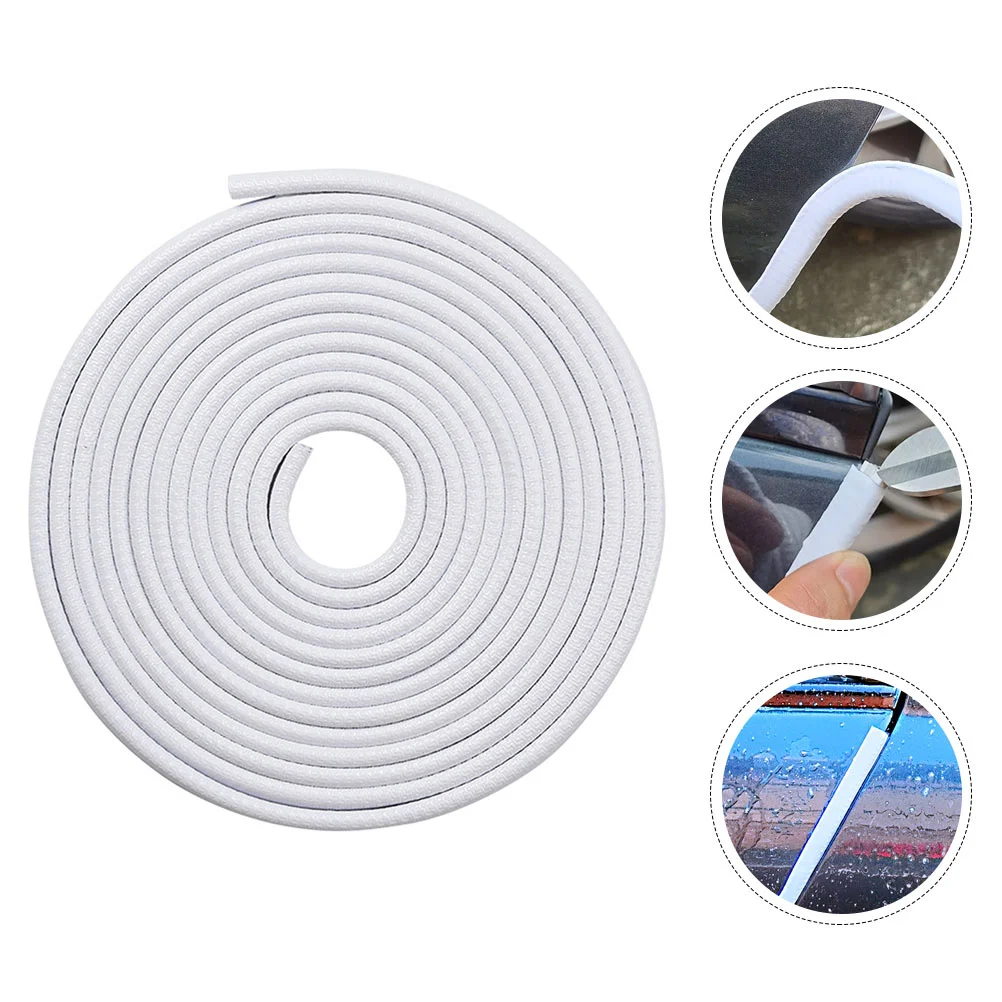 

4 Meters U Shape Car Anti-Collision Seal Strip Scratch-resistant Tape Automobile Protector Door Trim Iron Protection Lining
