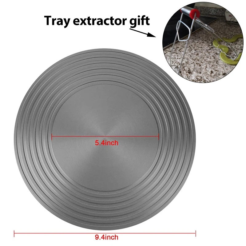 Кухонный тепловой диффузор 28 см поглощающий распределитель теплопроводная