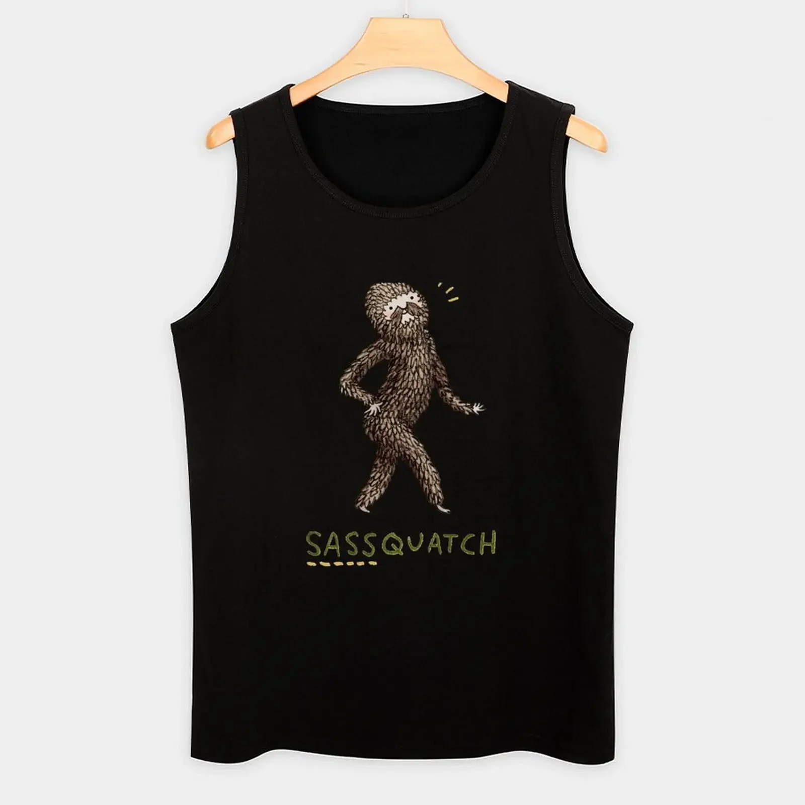 Новая майка Sassquatch спортивная одежда мужская фитнес-мужская рубашка без рукавов