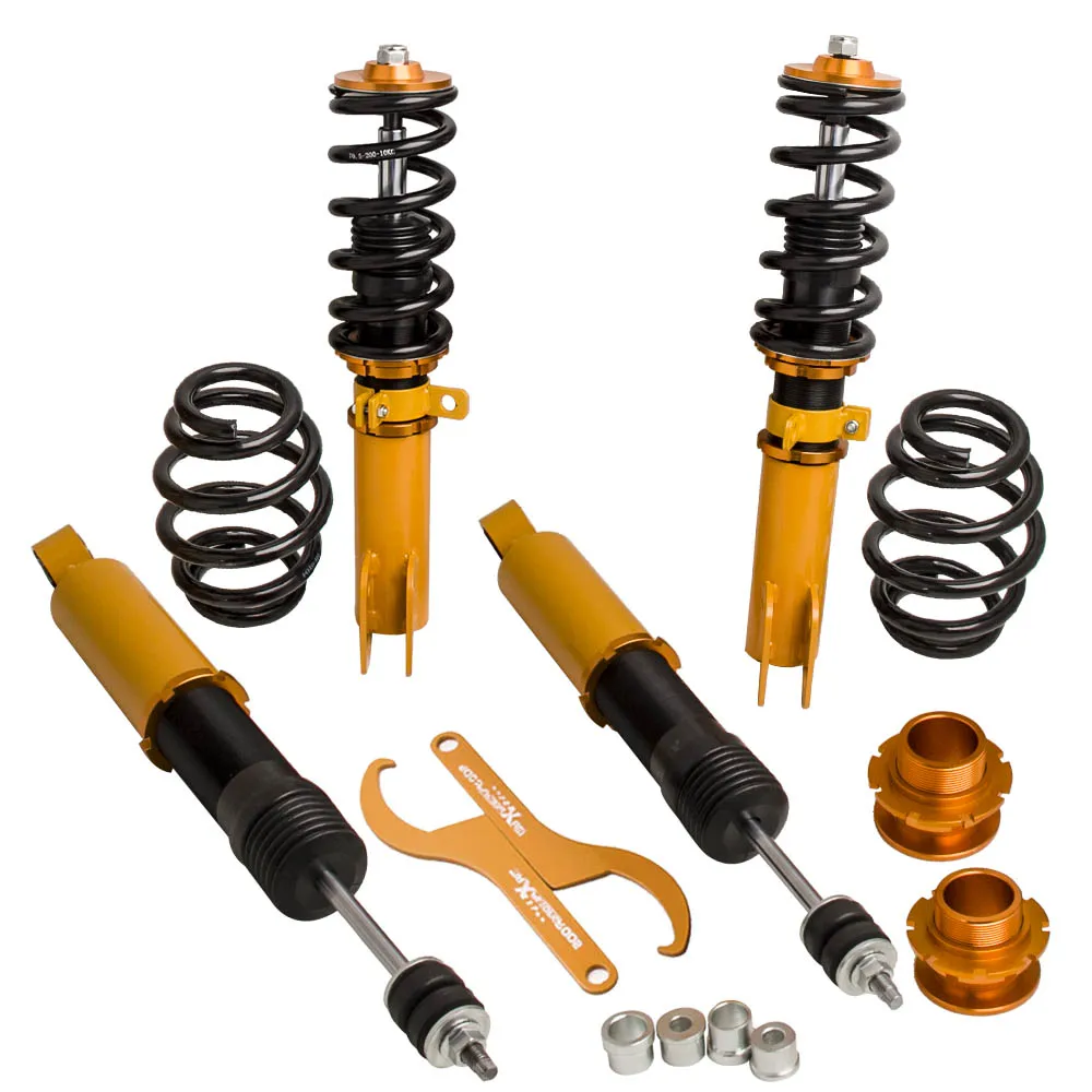 

Rear & Front Coilovers Suspension Kits for Toyota Yaris 2013 Adjustable Height Strut Suspension Shock Coil Over Shocks Spring