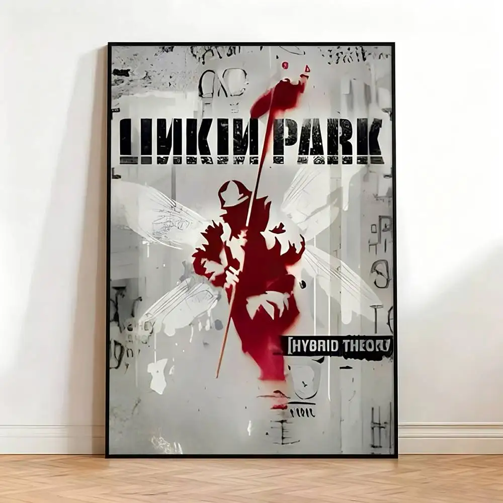 Фото Постер L-LinkinS Rock P-Park, высококачественный, для общежития, гостиной, эстетичный, настенный декор, наклейки, подарок №3