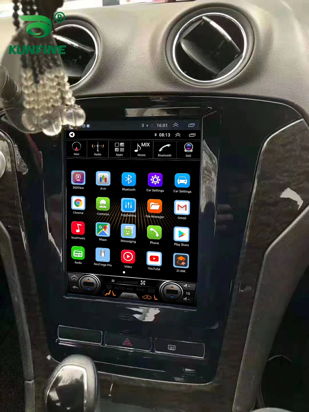 Экран Tesla восьмиядерный процессор 4 ГБ ОЗУ 64 ПЗУ Android 10 0 автомобильный DVD GPS-плеер