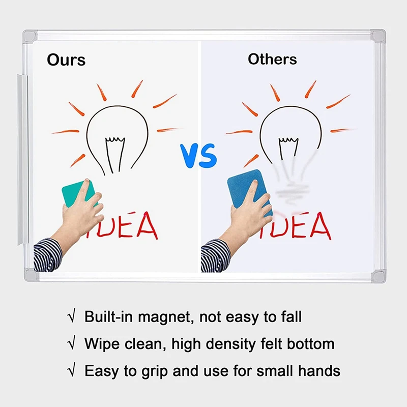 Мини-стираемые ластики 48 упаковок магнитная белая доска сухие очиститель для