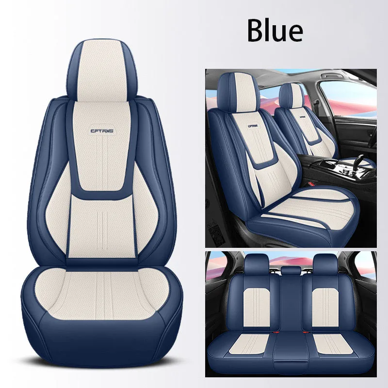 Универсальные кожаные чехлы на автомобильные сиденья для Bmw 12345678 Серия i3 i4 i7 i8 iX X1