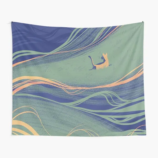 

Tall Grass Tapestry Home Art Printed Room Colored Beautiful Yoga Blanket Bedspread Hanging Towel Decor Living Travel Mat