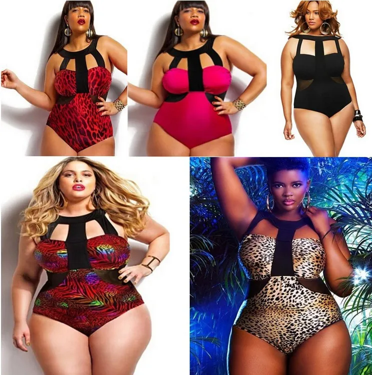 

Plus Size One Piece Digital Printing Plus Fat Bikini Bikini Swimsuit