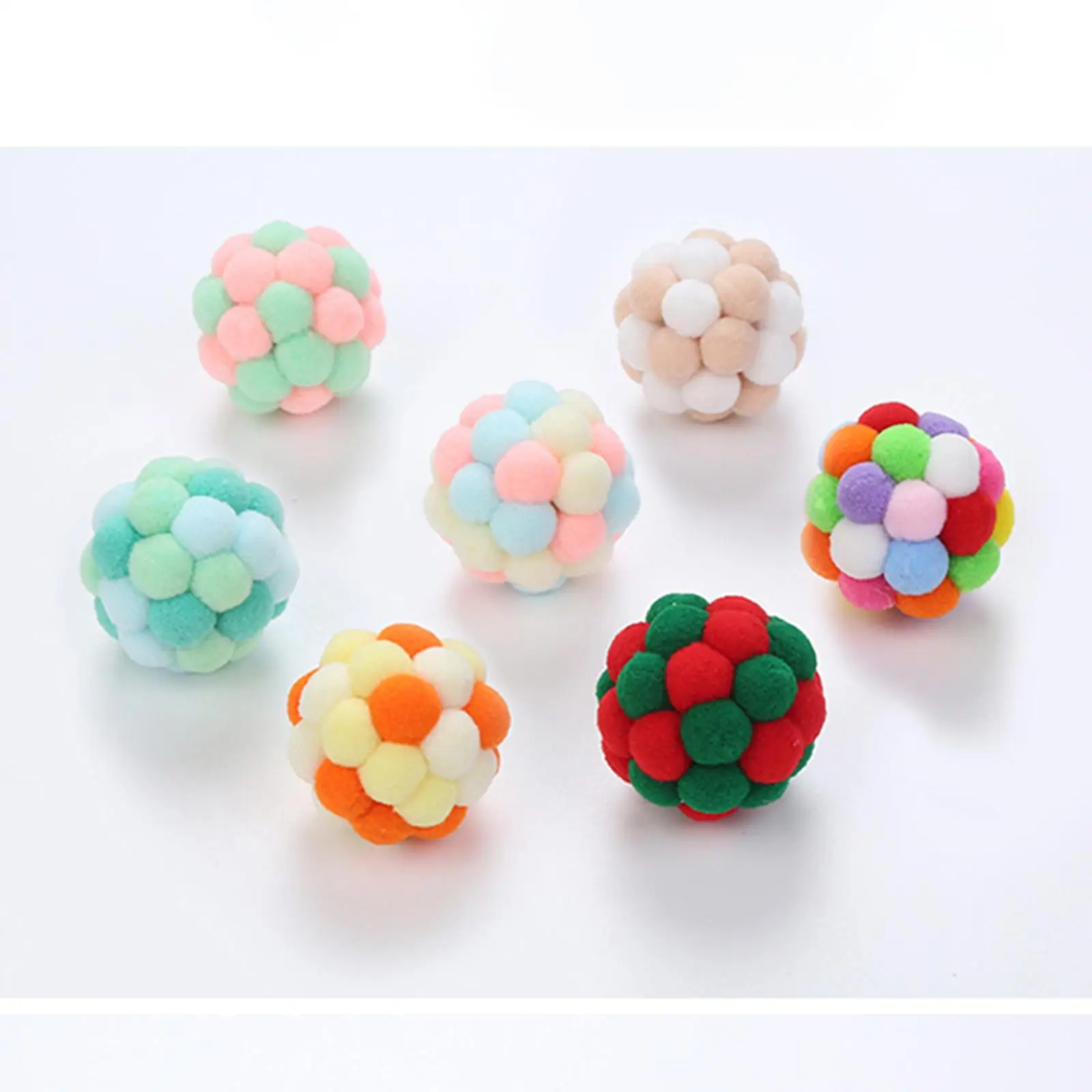 

Игрушечные Мячи для кошек, шарики для чистки, жевательные игрушки с колокольчиками, забавные звуки, вращающийся шар