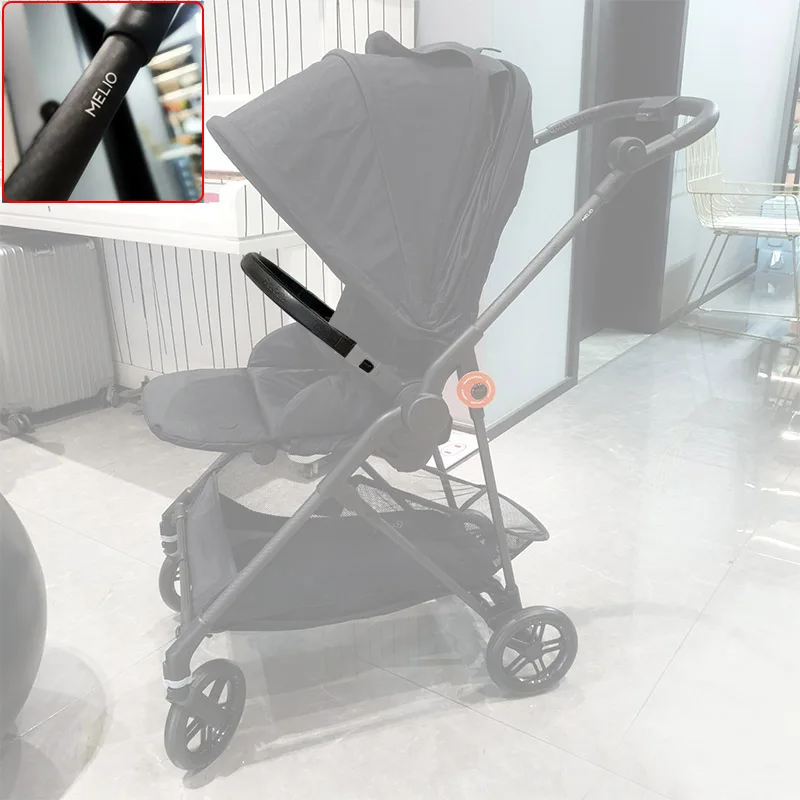Фото Подлокотник для детской коляски, совместимый с Cybex Melio Carbon Series, бампер для детской коляски, безопасный забор, поручни для детской коляски, акс... №1