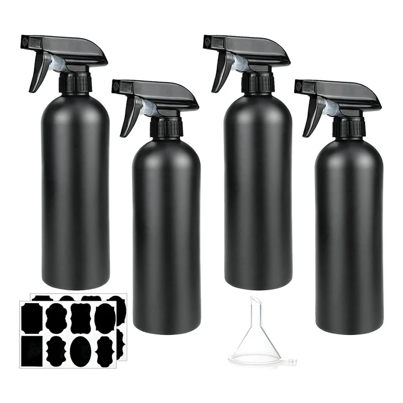 

Pack Of 4 Spray Bottles Plastic Spray Bottles Plant Spray Bottle 500 Ml Fit For Hair,Cleaning