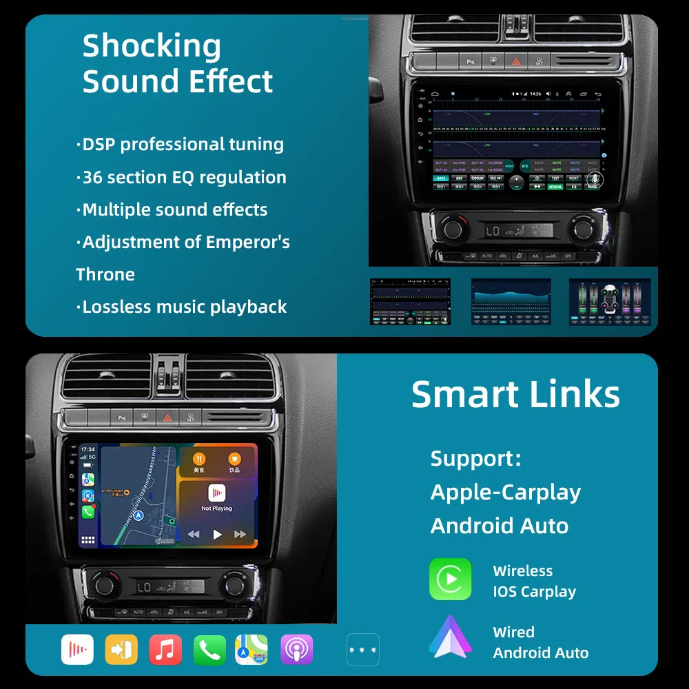 Автомобильный радиоприемник Jodofo 2DIN Android 11 0 для Toyota Auris E150 2006 - 2012 4G GPS-навигация Carplay