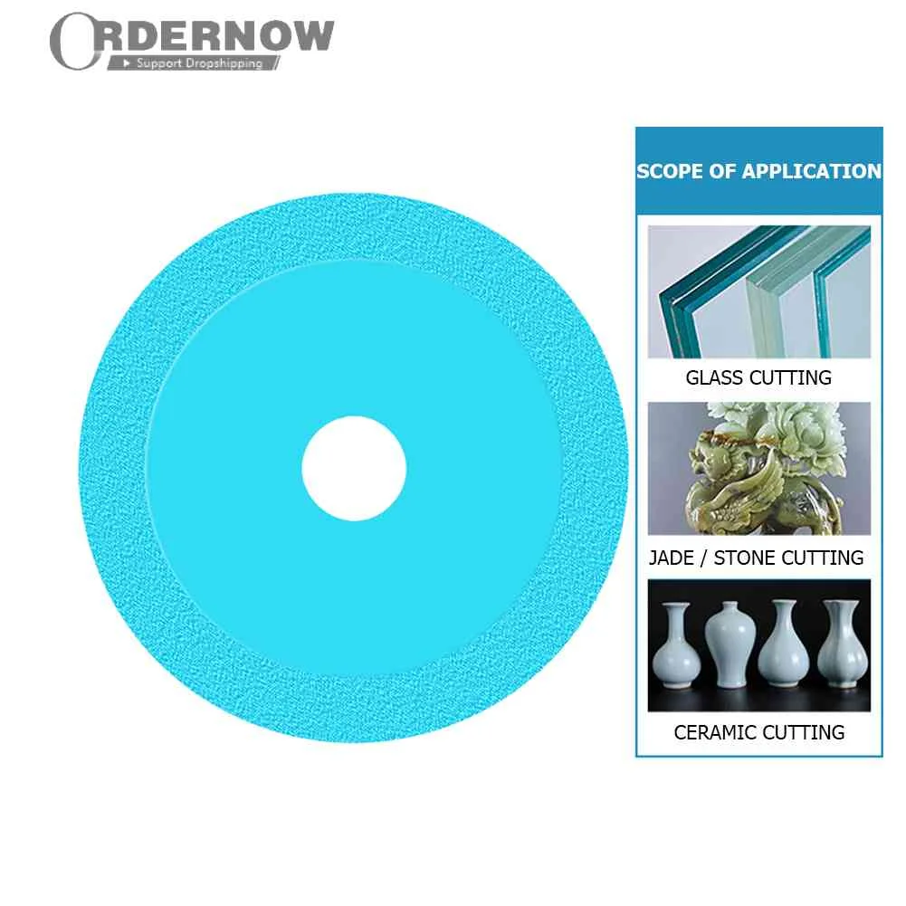 

100mm Glass Cutting Disc Diamond Marble Saw Blade Ceramic Tile Jade Special Polishing Cutting Blade Sharp Brazing Grinding Disc