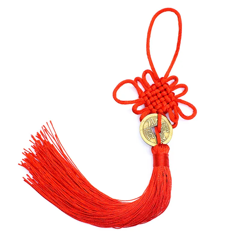 10 шт. фэн-шуй китайский узел кисточка китайская талисман на удачу очаровательные