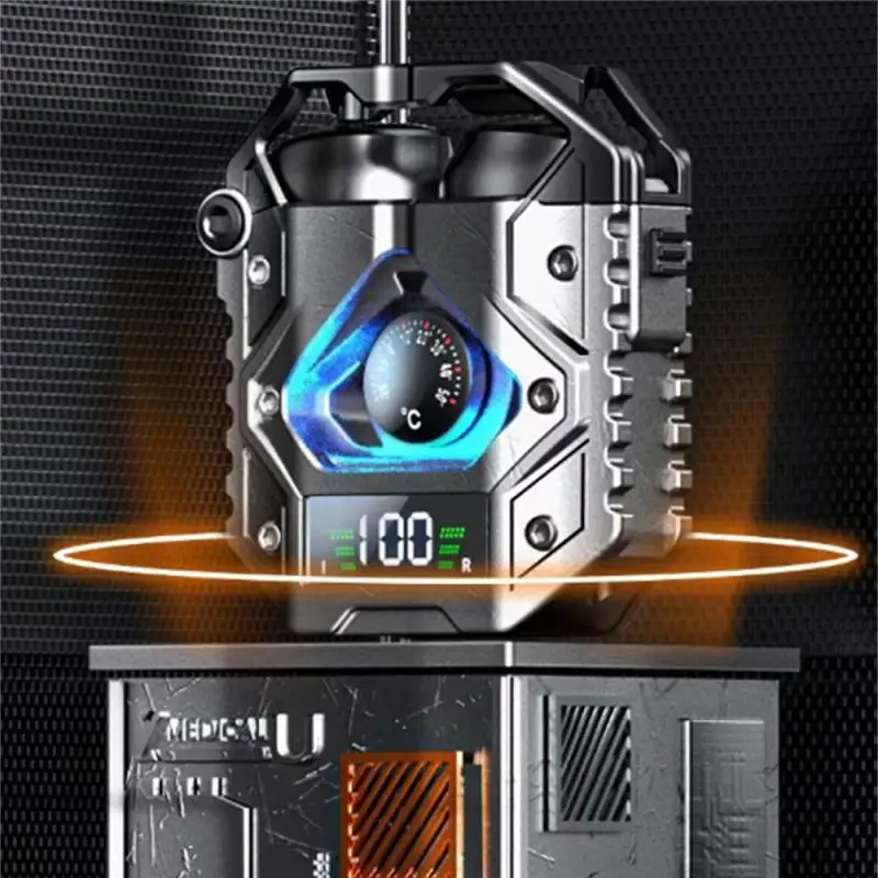 

Беспроводная гарнитура Mecha Wind с быстрой зарядкой, игровая гарнитура с стабильным соединением Type-c, наушники 5,3