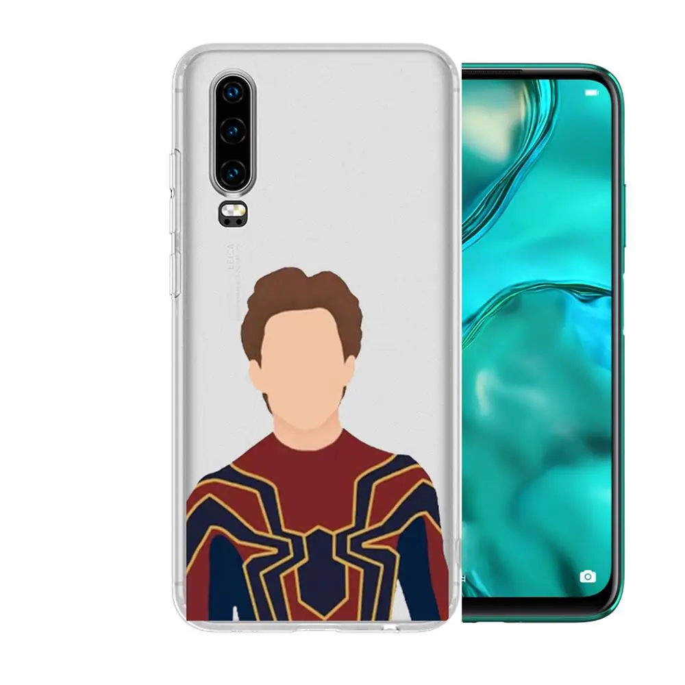 Чехол с изображением Человека-паука для телефона Huawei p50 P40 P30 P20 P10 P9 P8 Lite E Pro Plus |
