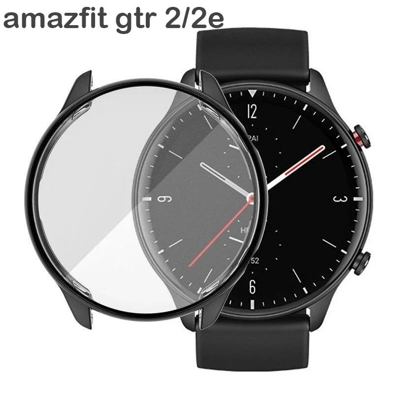 

Защитный чехол для Amazfit GTR 2e GTR2, бампер, защита экрана, аксессуары для Xiaomi Huami Amazfit GTR2e GTR 2, чехлы из ТПУ