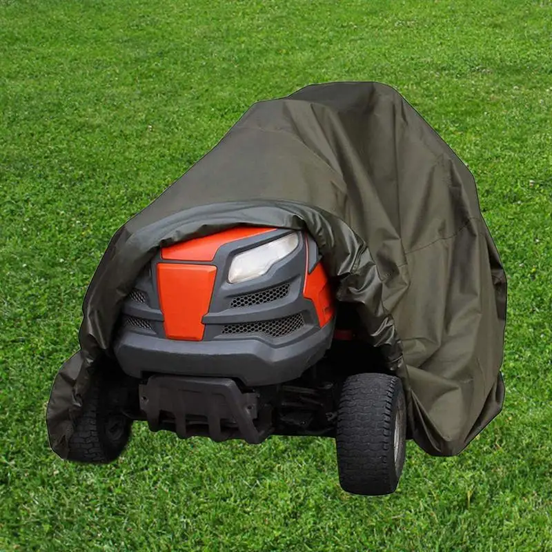 

Mower Cover 210D Polyester Oxford Mower Cover With Drawstring Riding Mower Cover For Sun Rain Wind Dust Leaves Resin Dirt