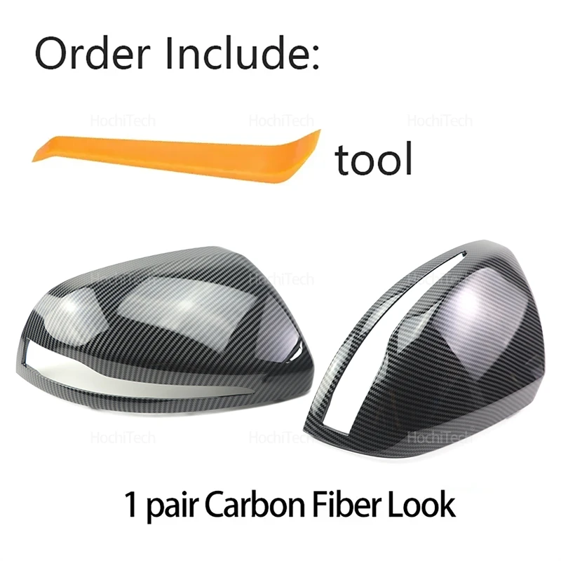 

Крышка бокового зеркала заднего вида с узором из углеродного волокна, черная крышка для Mercedes-Benz V-Class Vito EQV W447 2014-2024