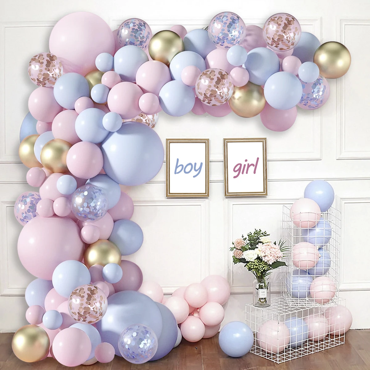 

Confetti Macaron Color Balloon Balloon Garland Arch Kit Wedding Birthday Party Decoration Kids Latex Baloon Baby Shower Globos