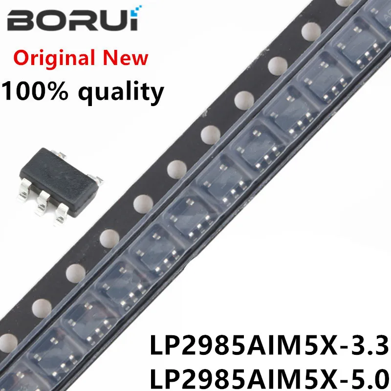

(50 шт.) 100% Новинка Φ LP2985 LORA LP2985AIM5X-3.3/NOPB LP2985AIM5-3.3 LP2985AIM5 sot23-5 чипсет