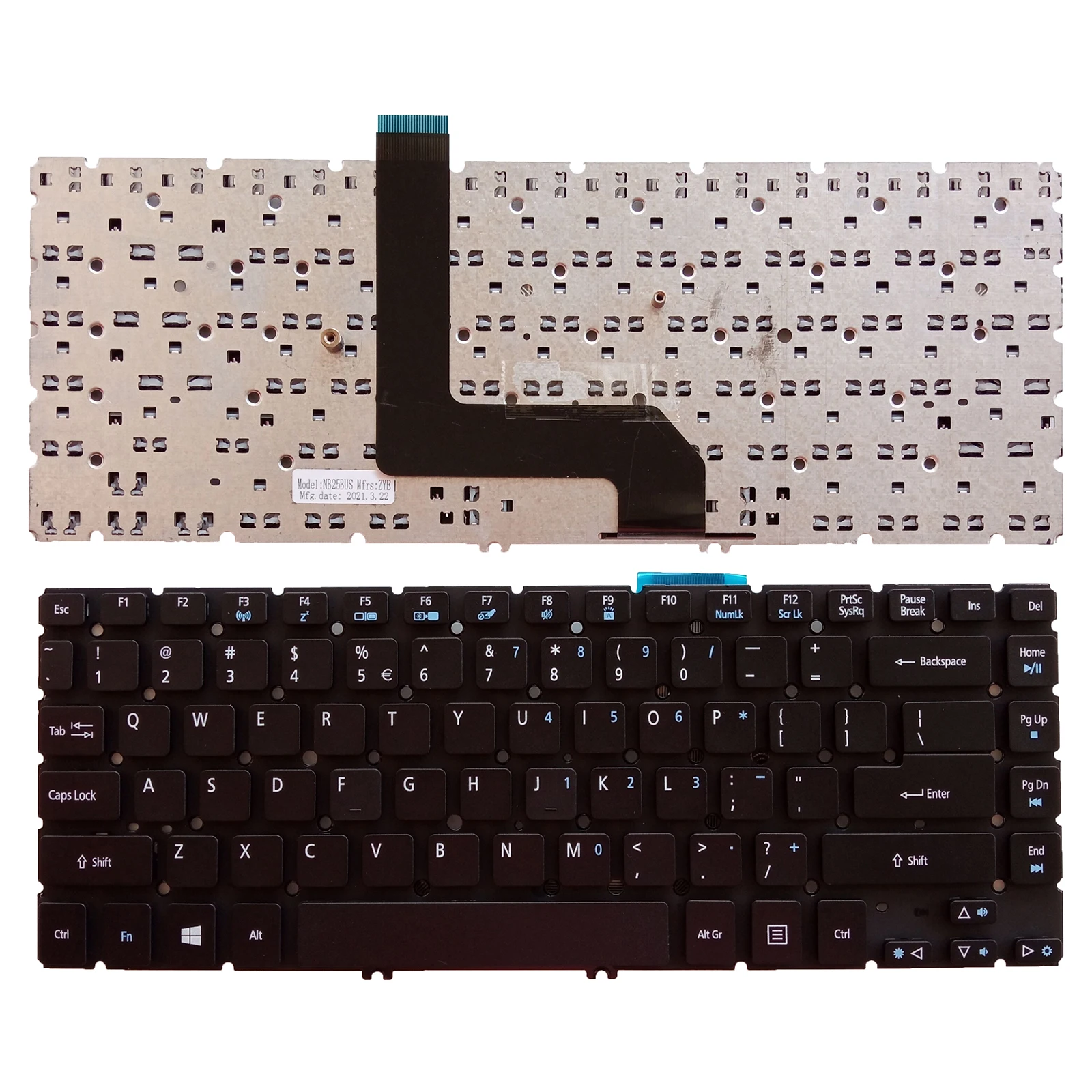 Клавиатура для Acer Aspire M5-481 481T 481P X483 X483G Z09 M3-481P США без подсветки