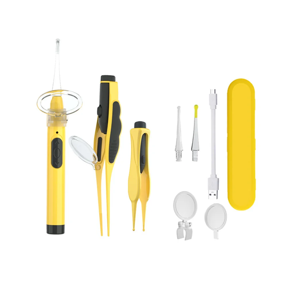 

Ear Wax Pick Magnifierremoval Light Digging Cartoonsteel Stainless Spoons Baby Excavator Kit Spoon Cleaner Earwax Tool Earpick