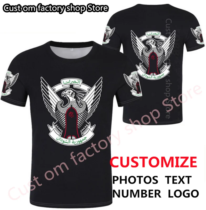 

SUDAN t shirt diy free custom made name number sdn T-Shirt nation flag islam sd sudanese arabic arab country print photo clothes