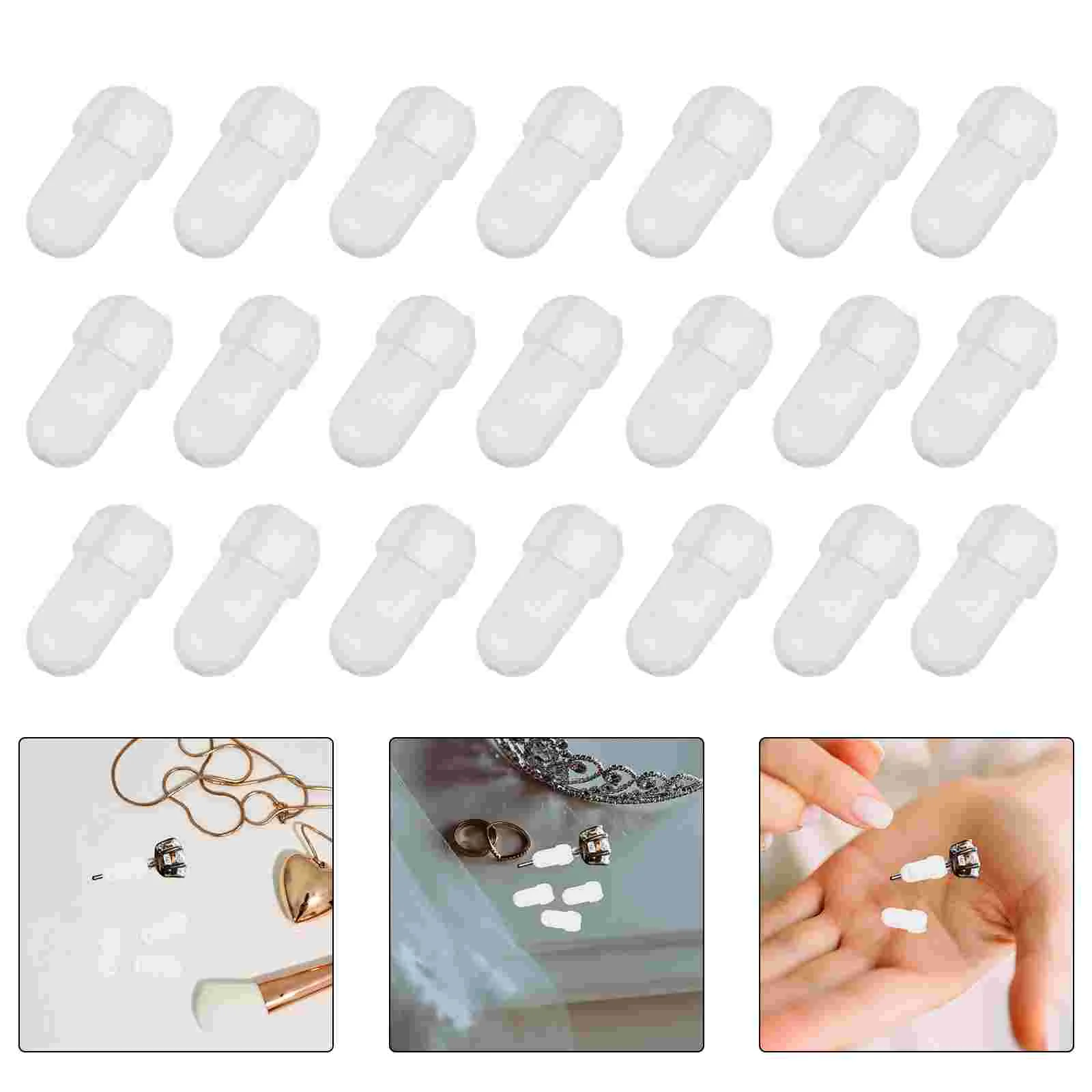 100 шт. аксессуары защитный чехол для игл ушей ручка из смолы рукав