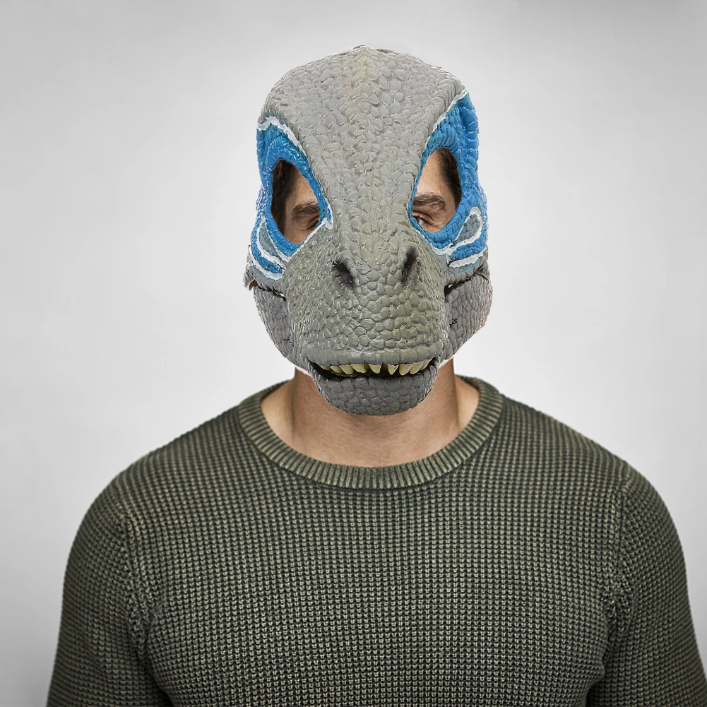 

Новое украшение, забавные игрушки, маска дракона, движущиеся челюсти, динозавр, искусственное украшение для Хэллоуина, смешные игрушки